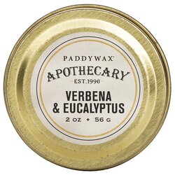 Paddywax Apothecary Candle - Verbena & Eucalyptus 56g/2oz