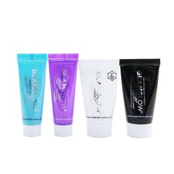 גלם גלאו Instant Celebrity Skin Masking Set: 1x Supermud Clearing Treatment - 15g/0.5oz + 1x Youthmud Glow Stimulating Treatment - 15g/0.5oz + 1x Thristymud Hydrating Treatment - 10g/0.35 + 1x Gravitymud Firming Treatment- 10g/0.35 (Box Slightly Damaged) 4pcs