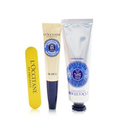 L'Occitane My Manicure Набор: Shea Butter Крем для Рук 30мл + Shea Butter Питательное Масло для Ногтей и Кутикул 7.5мл + Пилочка для Ногтей 3pcs
