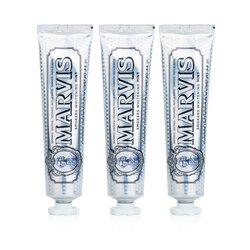 Marvis Trio Set: 3x Smokers Whitening Mint Toothpaste 3x85ml/4.2oz