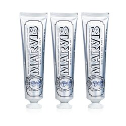 Marvis Trio Set: 3x Whitening Mint Toothpaste With Xylitol 3x85ml/4.2oz