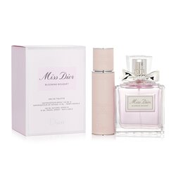 Christian Dior Miss Dior Blooming Bouquet Gift Set (100ml EDT + 10ml EDT Refillable Travel Set) 2ps