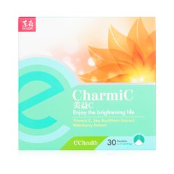 EcKare CharmiC - brightening life - Vitamin C, Sea Buckthorn Extract, Elderberry Extract 30 Packets