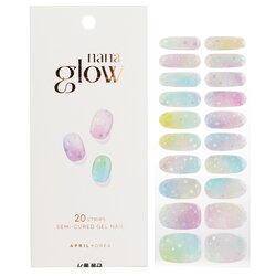April Korea Nanaglow Nail Sticker - # GN05 20pcs