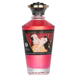SHUNGA Aphrodisiac Warming Oil - Sparkling Strawberry Wine 100ml/3.5oz