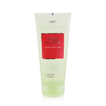 4711 Acqua Colonia Lychee & White Mint Aroma Shower Gel 200ml/6.8oz