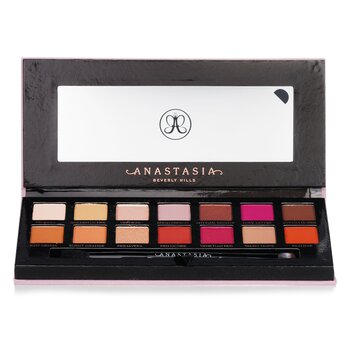 Anastasia Beverly Hills Modern Renaissance Eye Shadow Palette (14x Eyeshadow, 1x Duo Shadow Brush) (Box Slightly Damaged) -