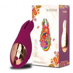 LaMome Flirting Bunny Rabbit Ears Clitoral Vibrator BF-13071-17 Fixed Size