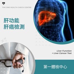 The One Health Check Centre The One Health Check Centre - 1 Liver Function + Liver Cancer Test, a total of 61 items