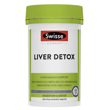 SWISSE Ultiboost Liver Detox 200 Tablets (Reference EXP:09/2025*)
