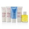 Clarins French Beauty Box: 1x Cleanser 30ml, 1x HydraQuench Cream 30ml, 1x Beauty Flash Balm 30ml, 1x Body Treatment Oil, 1x B/L 5pcs