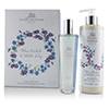 Woods Of Windsor Blue Orchid & Water Lily Coffret: Eau De Toilette Spray 100ml/3.3oz + Moisturising Hand & Body Lotion 350ml/11.8oz 2pcs
