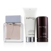 Calvin Klein Euphoria Men Coffret: Eau De Toilette Spray 100ml/3.4oz + Deodorant Stick 75g/2.6oz + After Shave Balm 100ml/3.4oz 3pcs