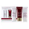 Clarins Super Restorative 50+ Anti-Ageing Skincare Set: Gentle Refiner 30ml+Super Restorative Day Cream 30ml+Beauty Flash Balm 30ml 3pcs