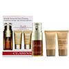 Clarins Double Serum & Extra-Firming Collection: Double Serum 30ml + Extra-Firming Day 15ml + Extra-Firming Night 15ml 3pcs