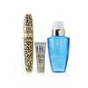 Helena Rubinstein Lash Queen Feline Blacks Mascara Set: Mascara 7.2ml + Prodigy Eye Treatment 3ml + Eye MakeUp Remover 50ml 3pcs