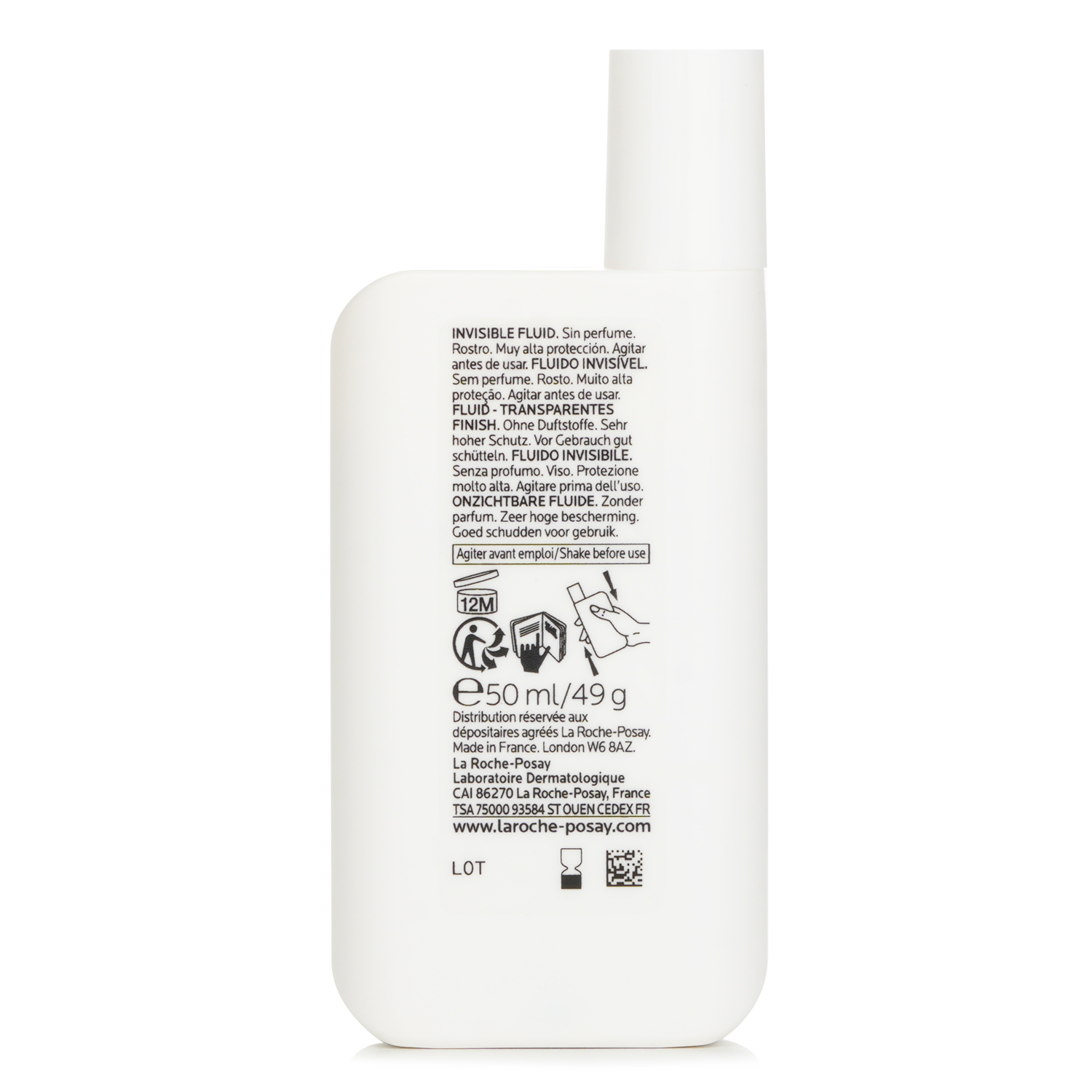 La Roche Posay Anthelios UVmune 400 Invisible Fluid SPF50 50ml/1.69oz