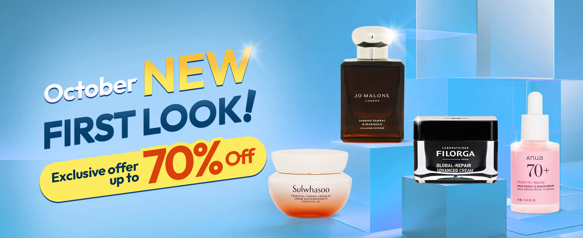 New Arrivals: Up to 70% off! Unlock Now