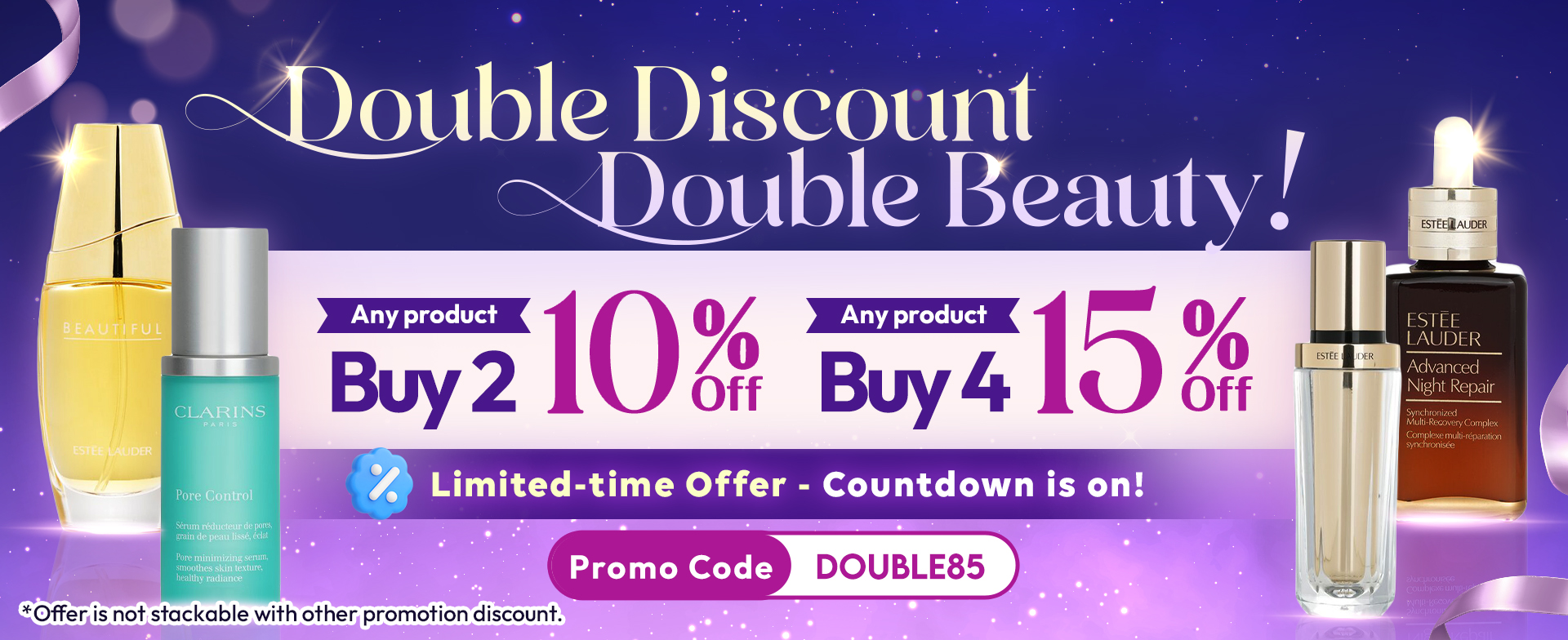 sale, shopping, gift, skincare, makeup, fragrance, beauty, cosmetics, discount, clarins, shiseido, lancome, dermalogica, clinique, christian dior, haircare, aveda, moroccanoil, tigi, elizabeth arden, eve lom, skii, YVES SAINT LAURENT