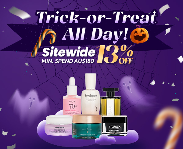 Halloween Sale with Sitewide 13% OFF