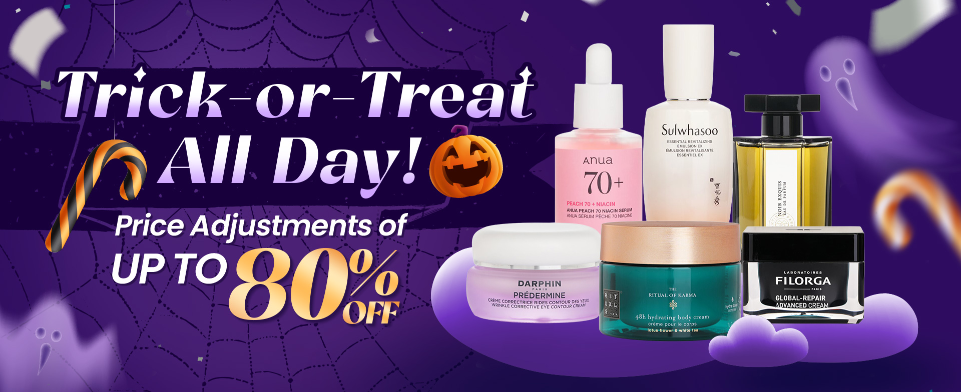 Trick-or-Treat All Day!​ Enjoy an extra 3% off luxury brands. Shop now to look your best for the holidays!