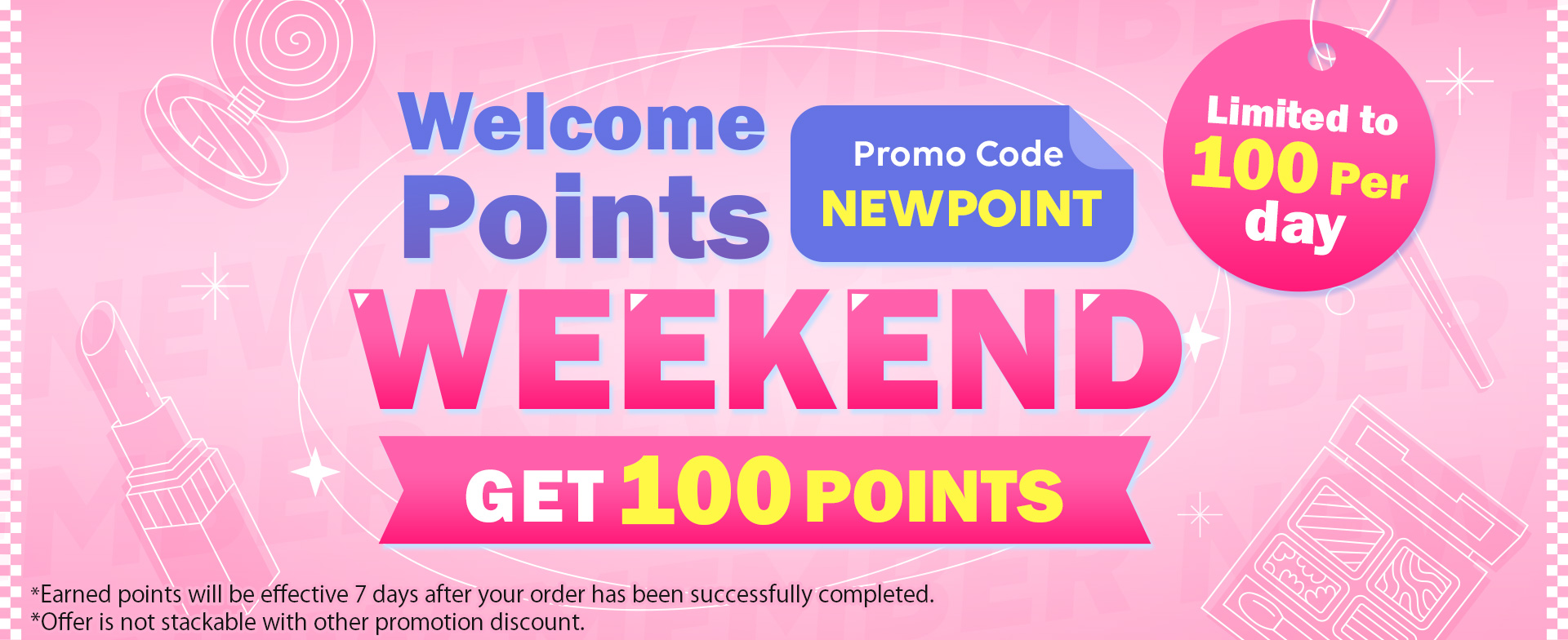 New CUstomer Point Reward