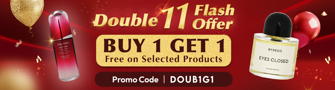 One-Day Only ! Double 11 Sale! Buy One Get One Free on Top International Brands!
