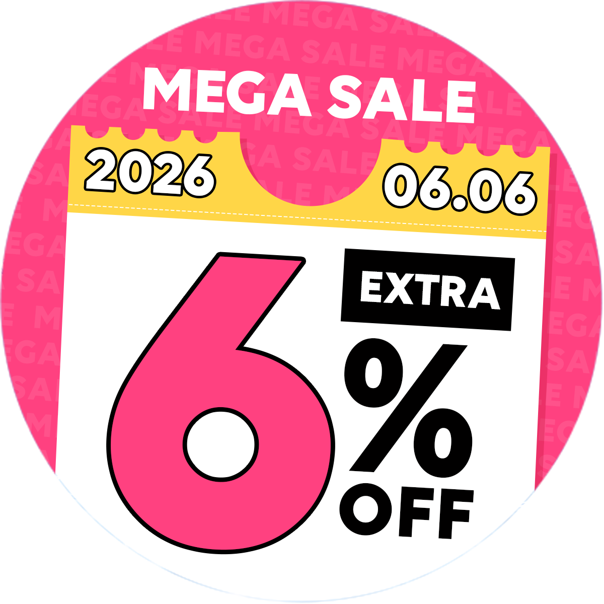 Extra 6% OFF