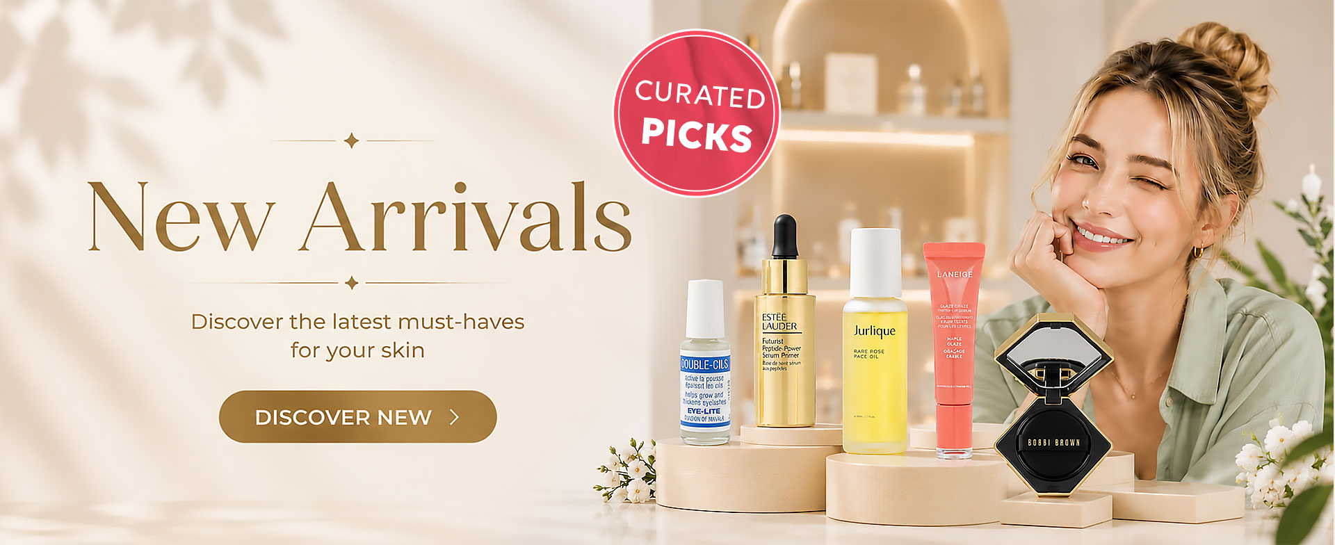 New arrivals beauty products