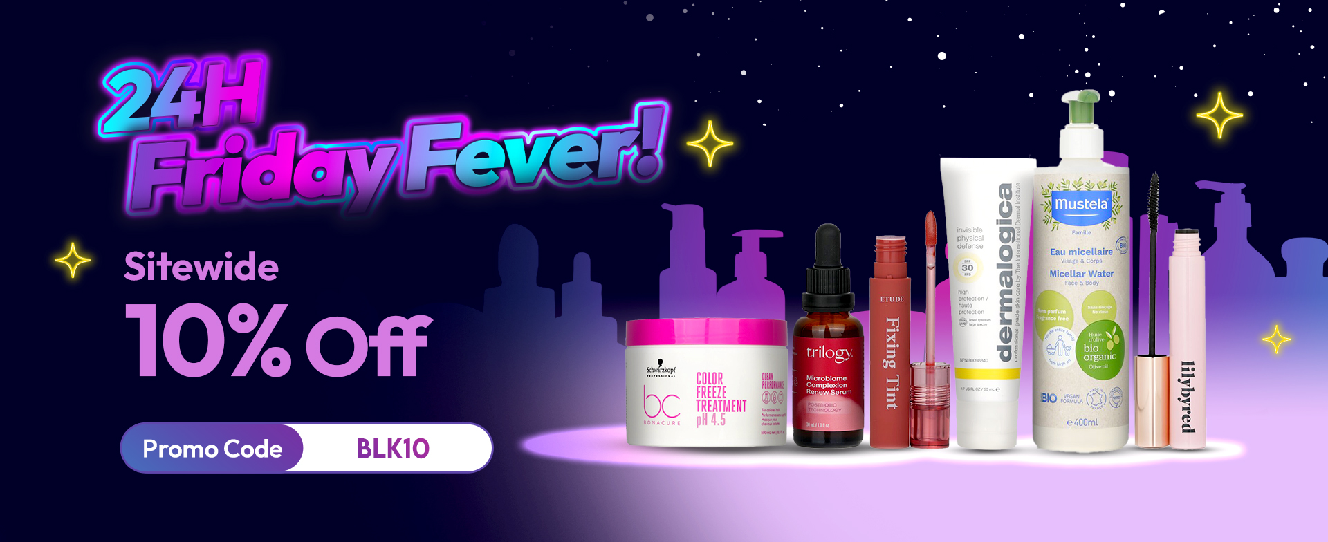 SBN 27th Birthday Gala​ Second Wave is Here! Purchase any two makeup items and get an extra 5% off. Plus, enjoy an extra 10% off on popular brands for a limited time—your favorite classics at irresistible prices! 